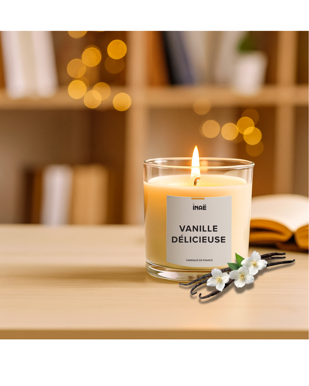 Bougie "Vanille délicieuse" – Image 2