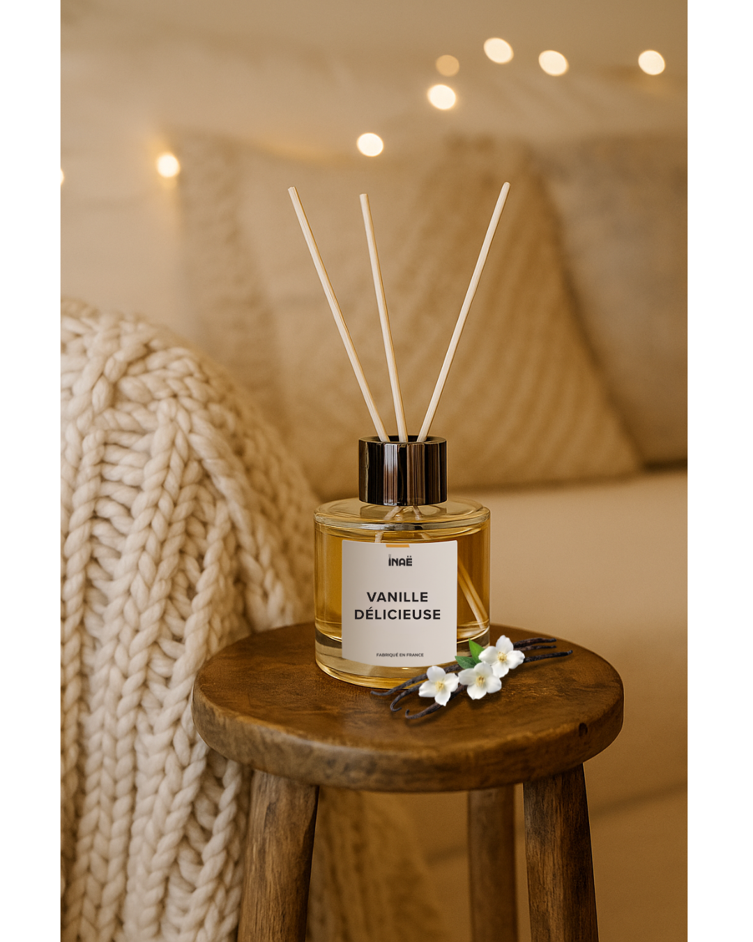 Diffuseur à bâtons "Vanille délicieuse" – Image 2