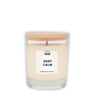 Bougie "Keep calm"